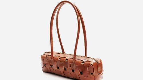 Сумка The Plait Baguette, коричневый Арт.115-12-05