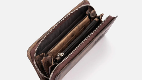 Портмоне New Logo, норд коричневый Арт.046-08-53