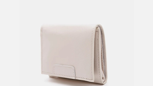 Кошелек Simple, молочный Арт.097-07-04