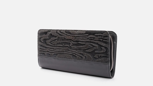 Портмоне Wood M, серый Арт.046-07-03