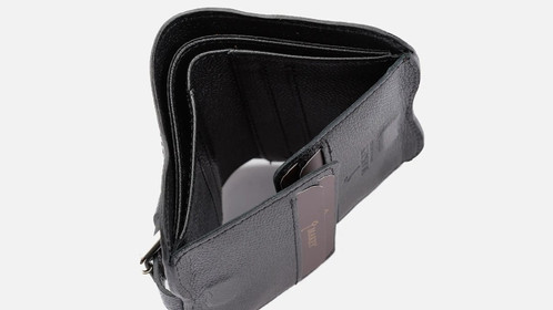 Кошелек Hug Wallet, черный Арт.142-07-10