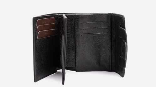 Кошелёк Linda, черный Арт.122-07-07