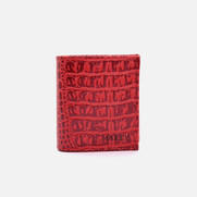 Кошелёк Normal, красная рептилия Арт.122-07-01