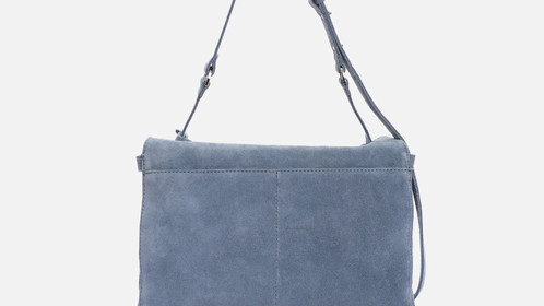 Сумка Riviera, голубой велюр Арт.119-07-07