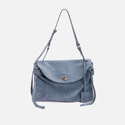 Сумка Riviera, голубой велюр Арт.119-07-07