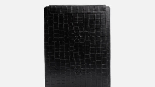 Чехол для ноутбука S, черная рептилия Арт.100-12-04