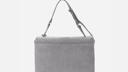 Сумка Riviera, серый велюр Арт.119-07-07