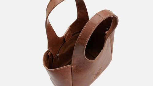 Сумка Folded Mini Shopper, рыжий Арт.116-07-18